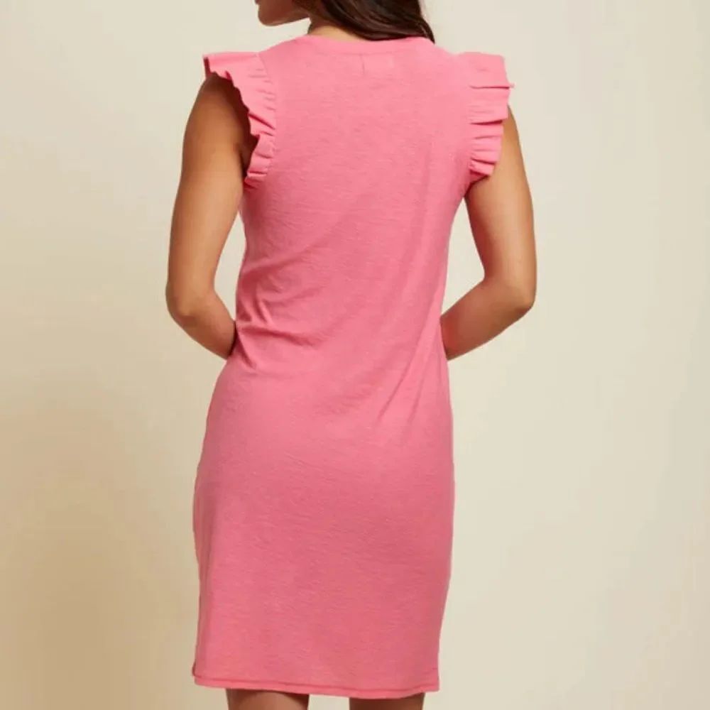 Nation LTD Elliot Ruffle Sleeve Dress in XS NWT - Picture 2 of 7